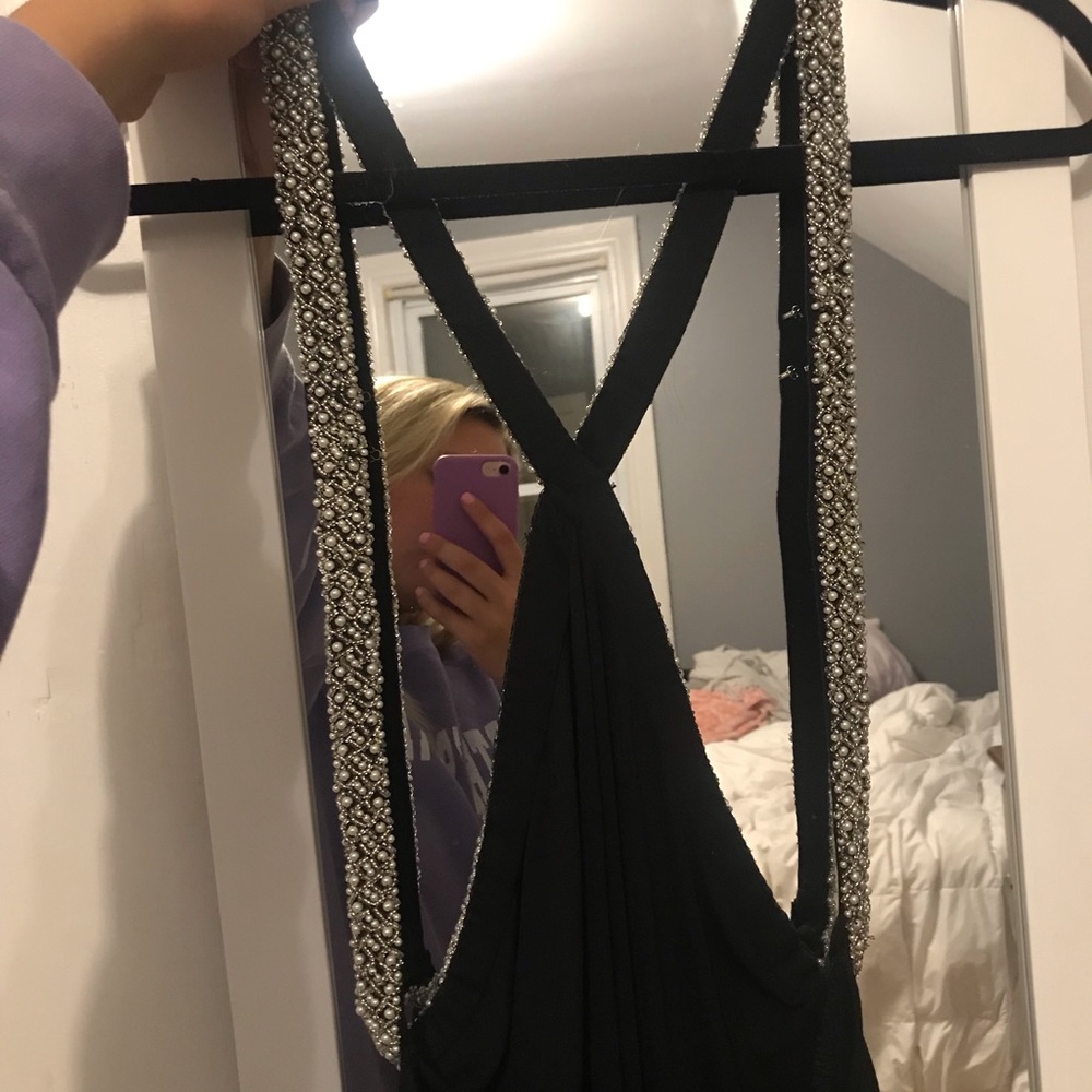 Black formal dress